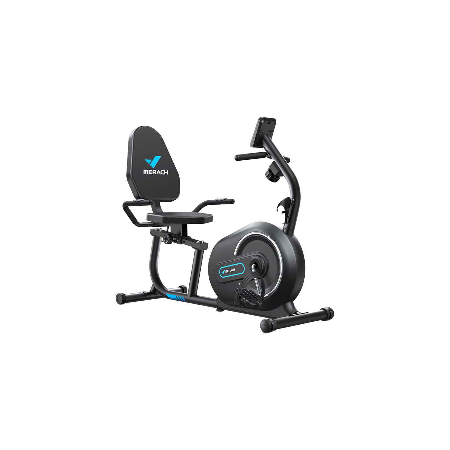 MERACH MR-S08B1-EU recumbent exercise bike (black)
