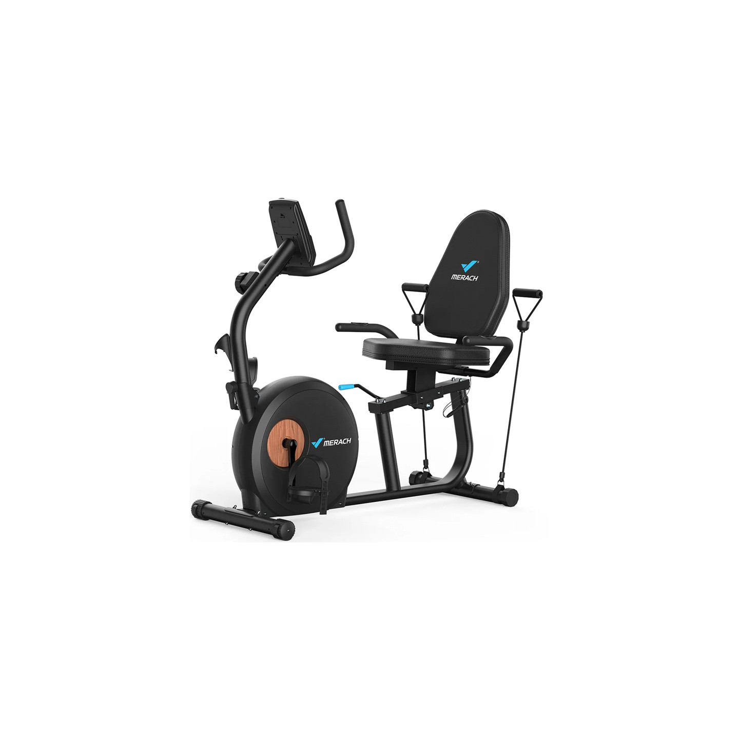 MERACH MR-S23B1-EU recumbent exercise bike (black)