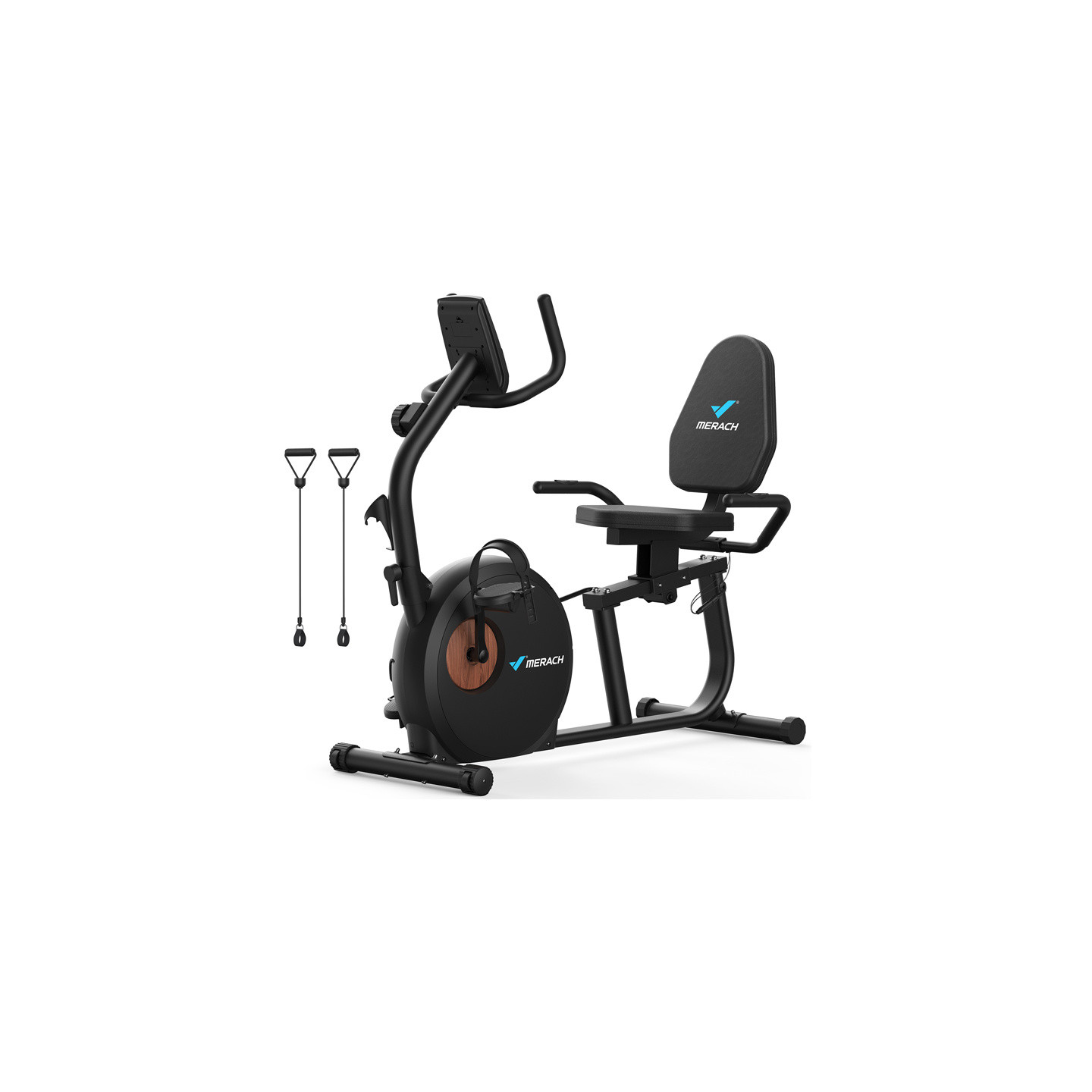 MERACH MR-S23B1-EU recumbent exercise bike (black)