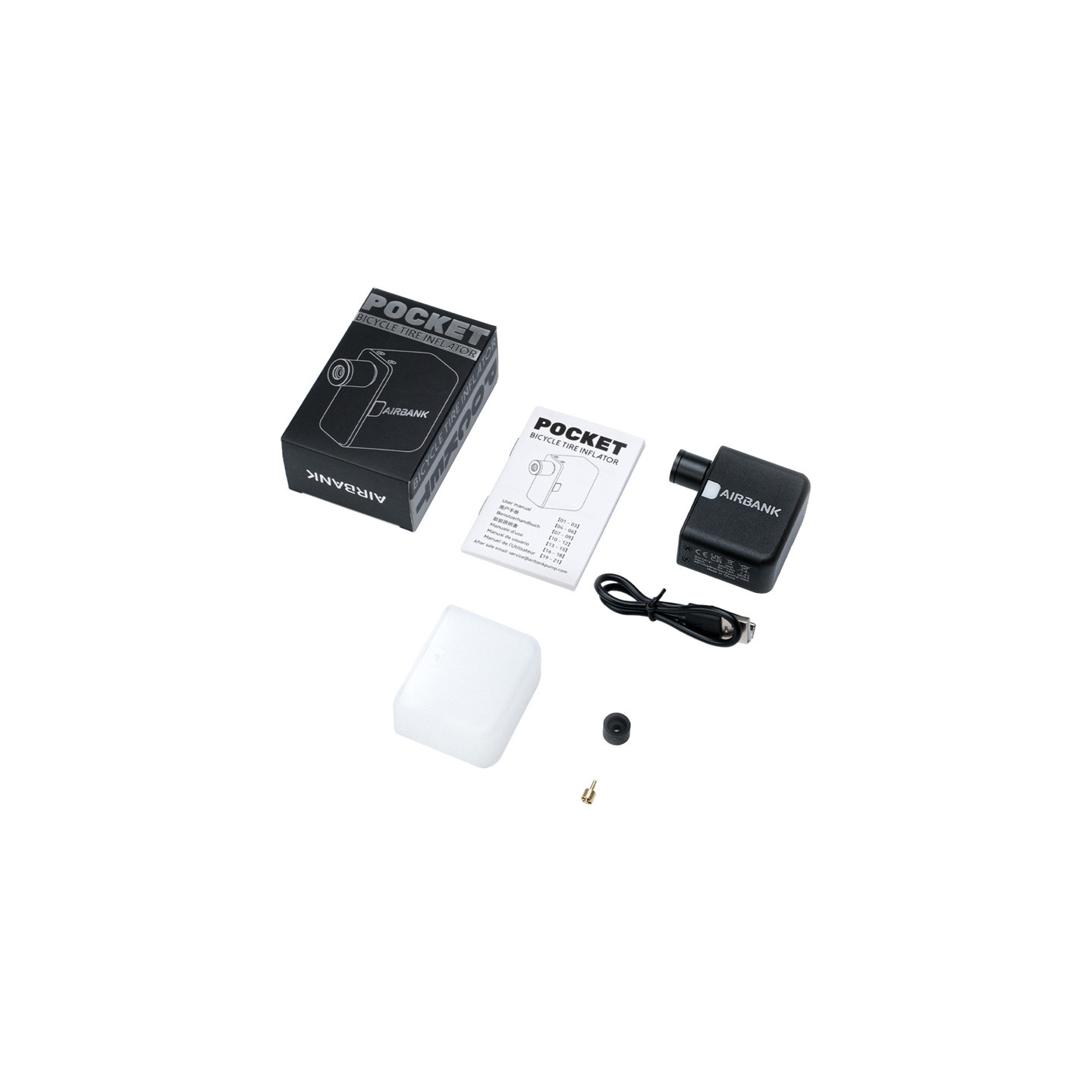 Cycplus AS1 POCKET AIRBANK Mini Bike Pump