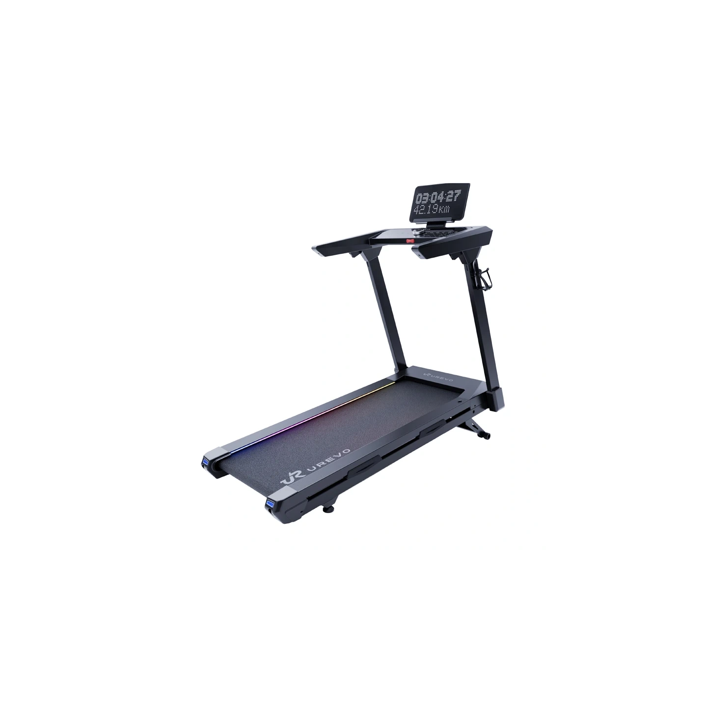 UREVO CyberMega Electric Treadmill (Black)