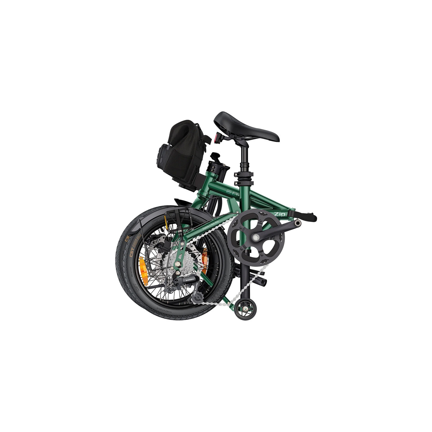 ENGWE ZIP 250W 16" Electric Bike (Green)