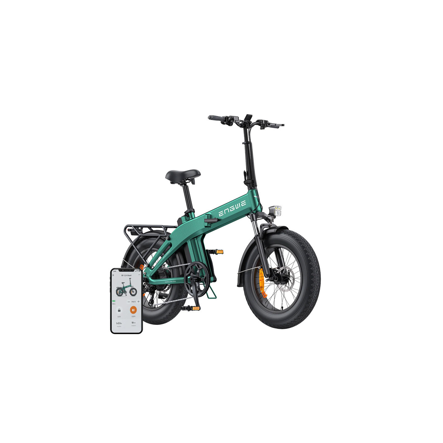 ENGWE EP-2 3.0 BOOST 250W 20" Electric Bike (Green)