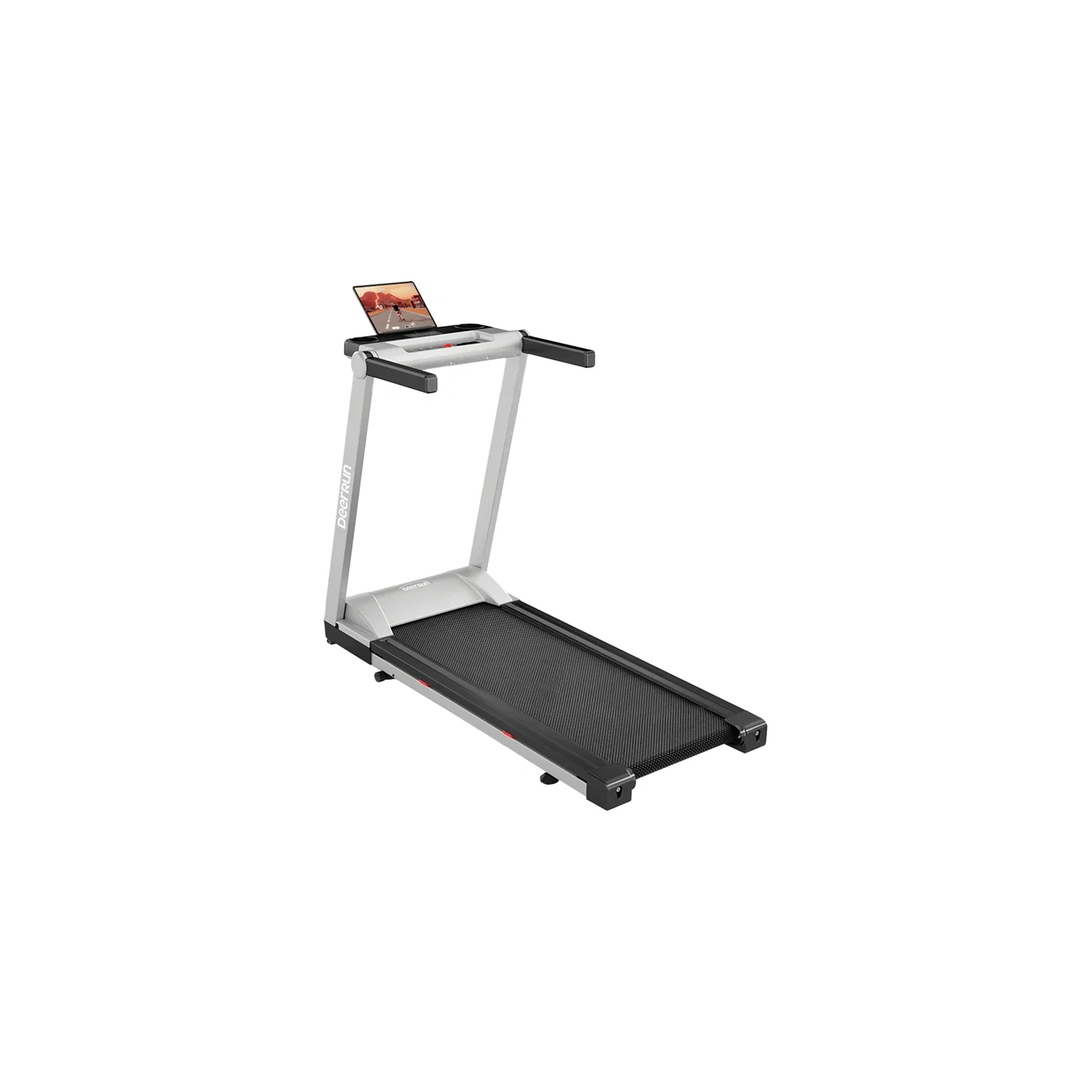 DeerRun A1 Pro Folding Electric Treadmill (Silver)