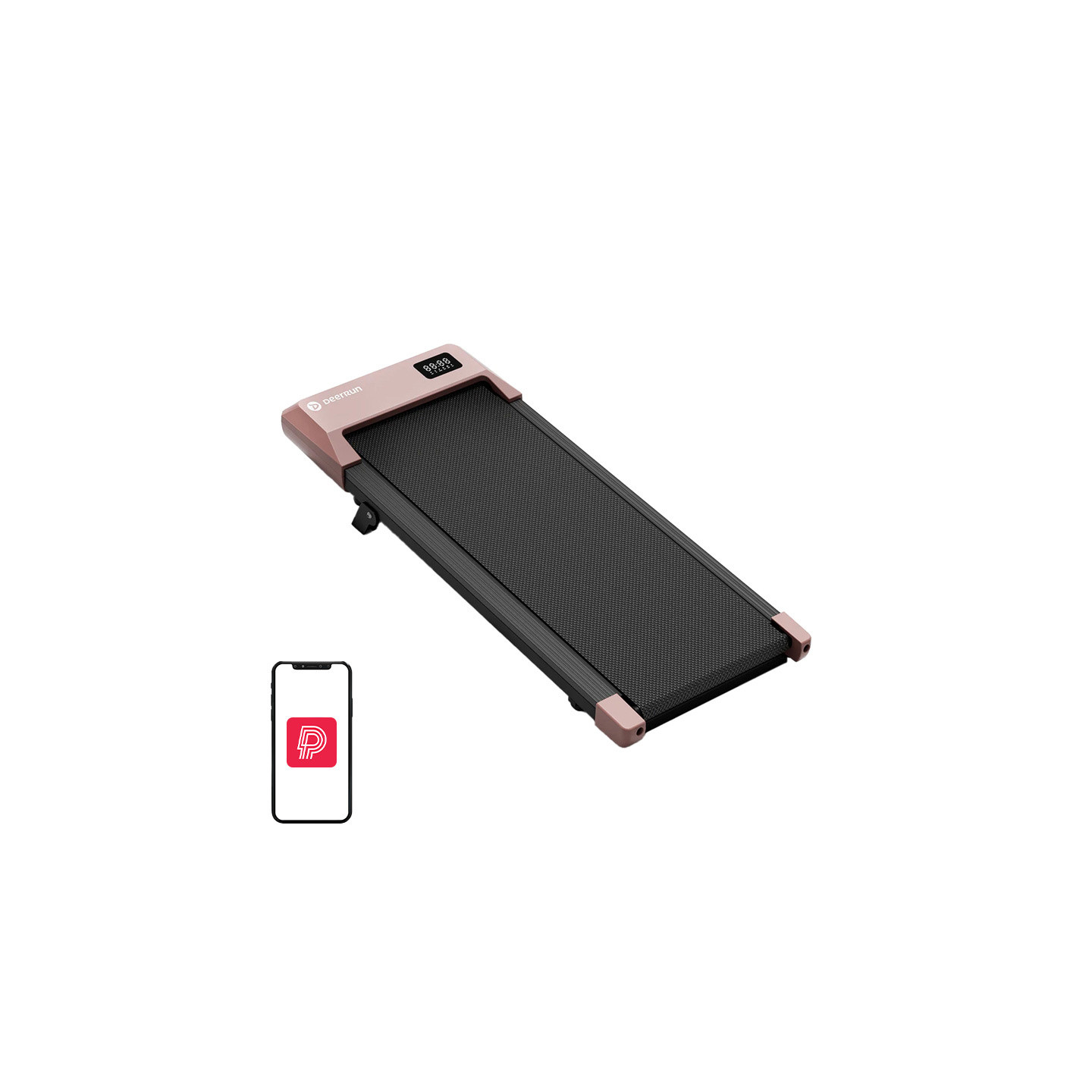 DeerRun Q2 Urban Plus Electric Treadmill (Pink)