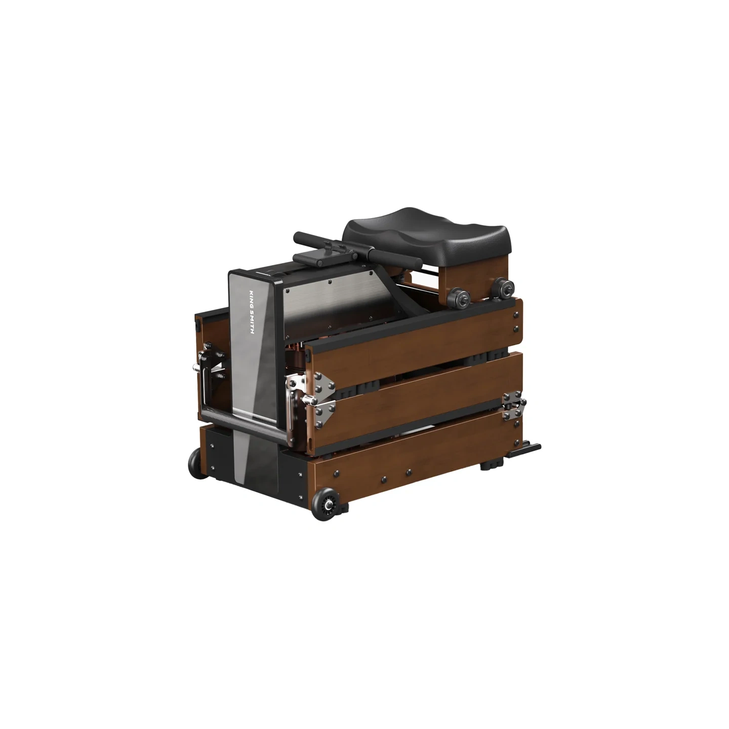 KINGSMITH WM10 PRO Folding Rowing Machine (Walnut)