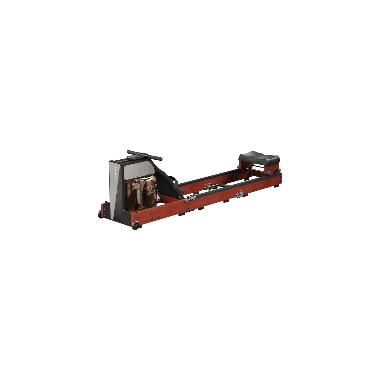 KINGSMITH WM10 PRO Folding Rowing Machine (Red Oak)