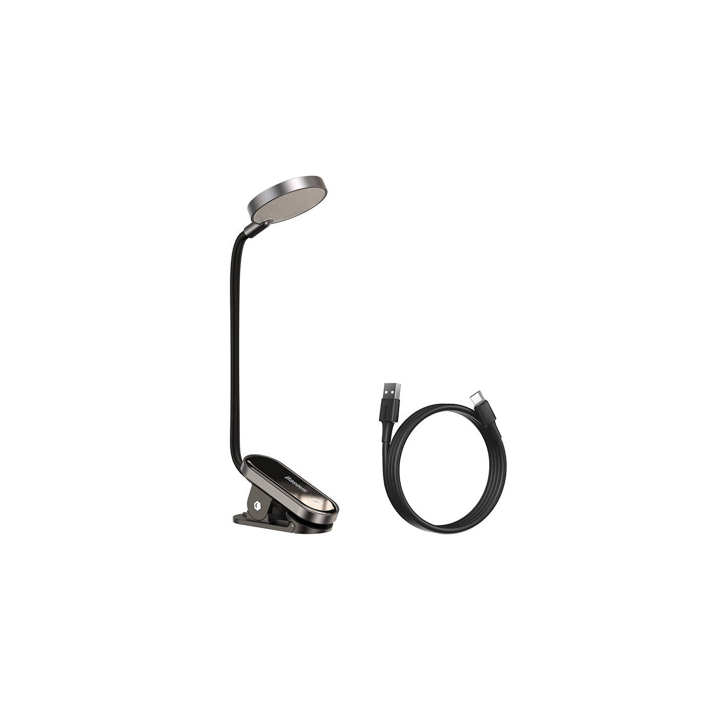 Baseus (DGRAD-0G) Comfort Reading Mini Clip Lamp (dark gray)