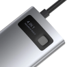 Hub 4in1 Baseus Metal Gleam Series, USB-C to USB 3.0 + USB 2.0 + HDMI + USB-C PD