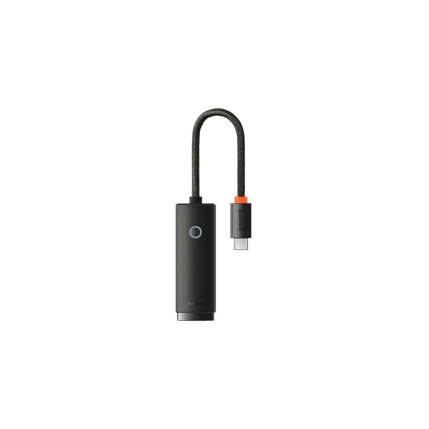 Baseus Lite Series USB-C to RJ45 network adapter, 100Mbps (black)