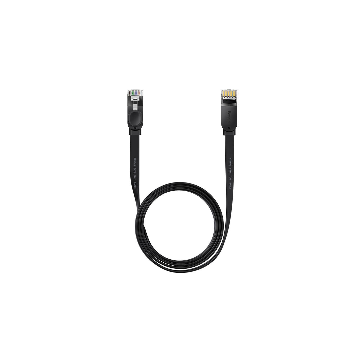 Baseus Ethernet RJ45, 1Gbps, 1.5m network cable (black)