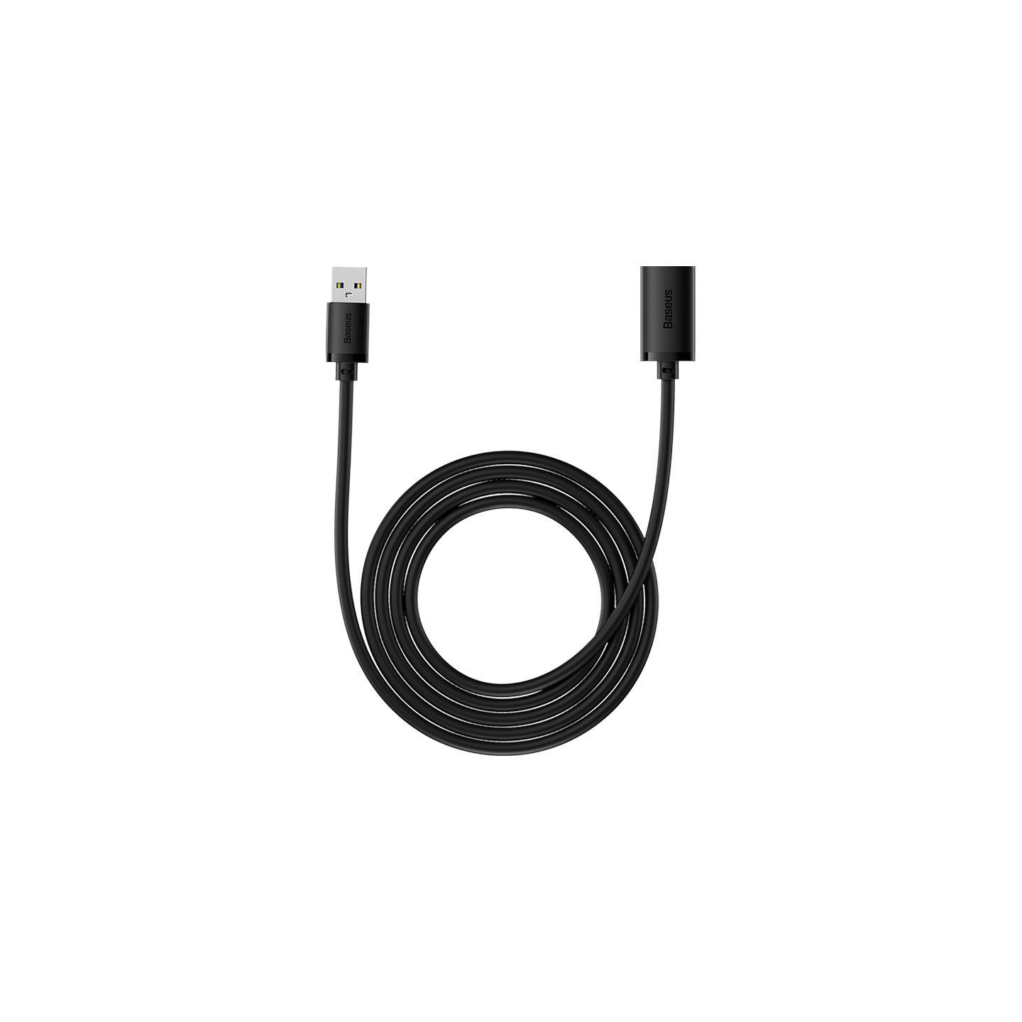 USB 3.0 Extension cable Baseus male to female, AirJoy Series, 2m (black)