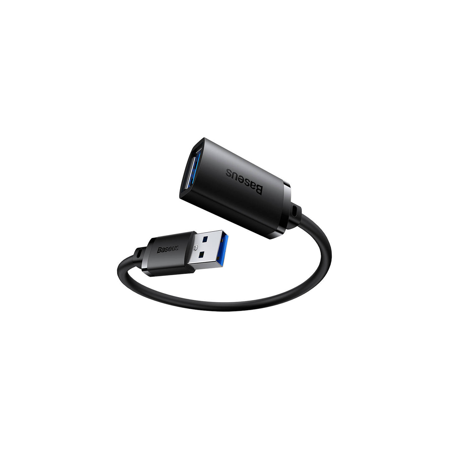 USB 3.0 Extension cable Baseus male to female, AirJoy Series, 2m (black)