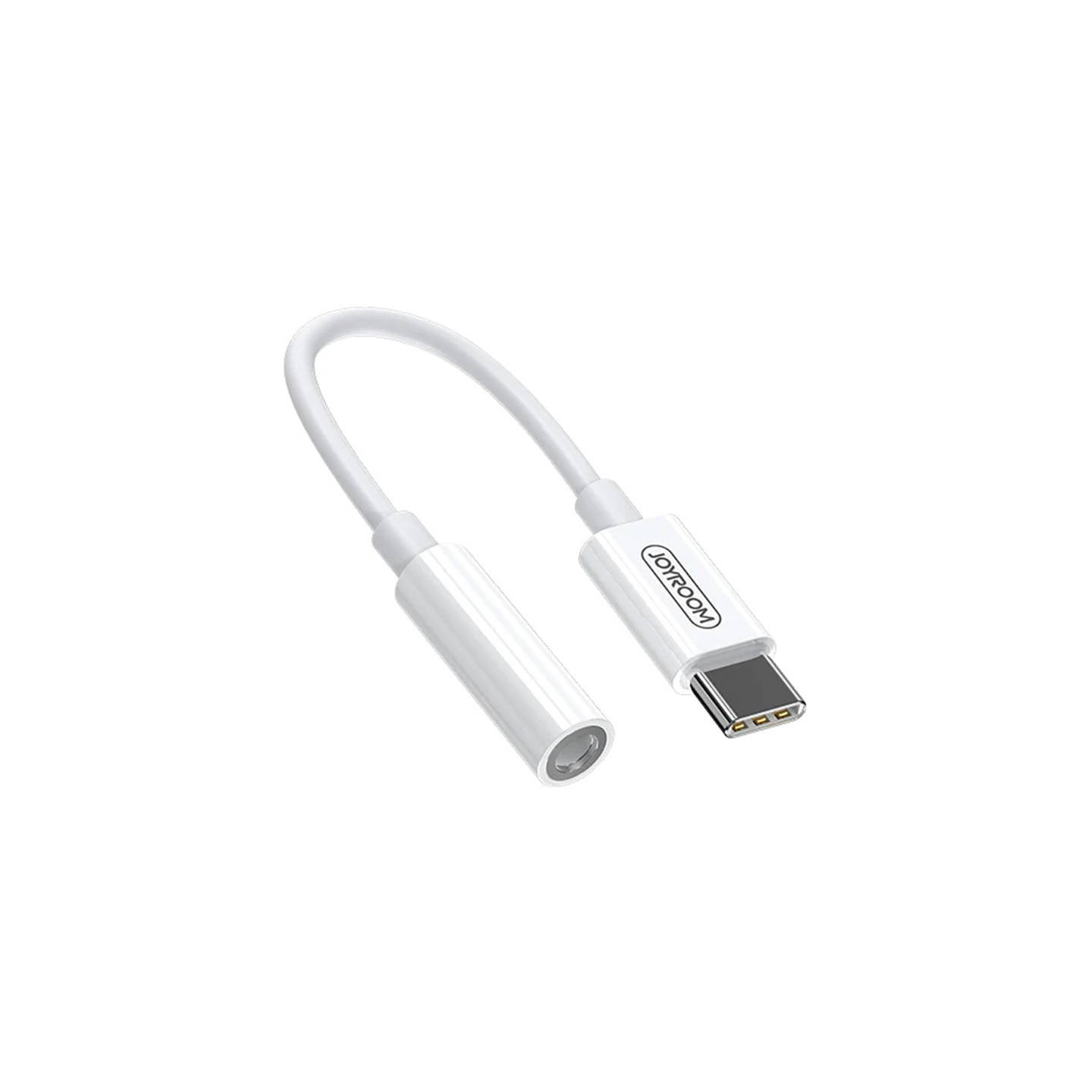 Digital Audio Adapter to USB-C 3.5mm Joyroom SH-C1 (white)