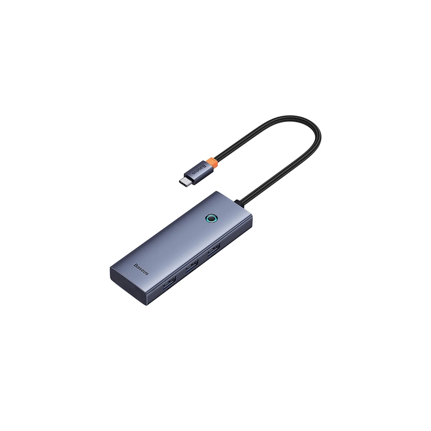 5-in-1 Hub Baseus UltraJoy Series USB-C to HDMI4K@30Hz+3xUSB 3.0+1xPD (grey)