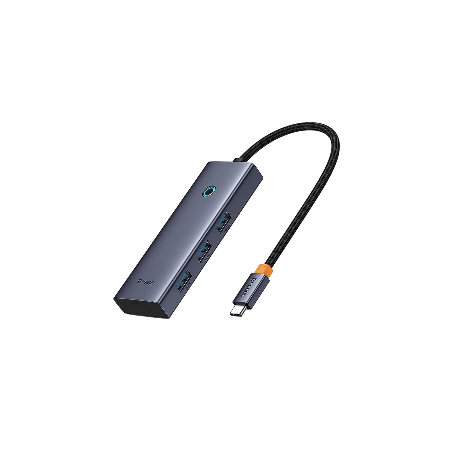 5-in-1 Hub Baseus UltraJoy Series USB-C to HDMI4K@30Hz+3xUSB 3.0+1xPD (grey)
