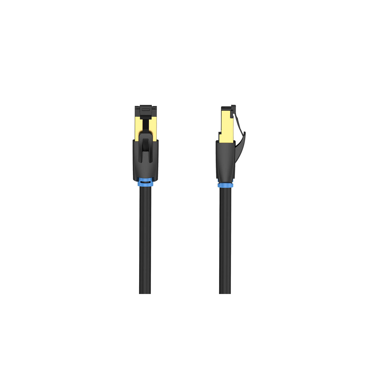 Network Cable CAT8 SFTP Vention IKABF RJ45 Ethernet 40Gbps 1m Black