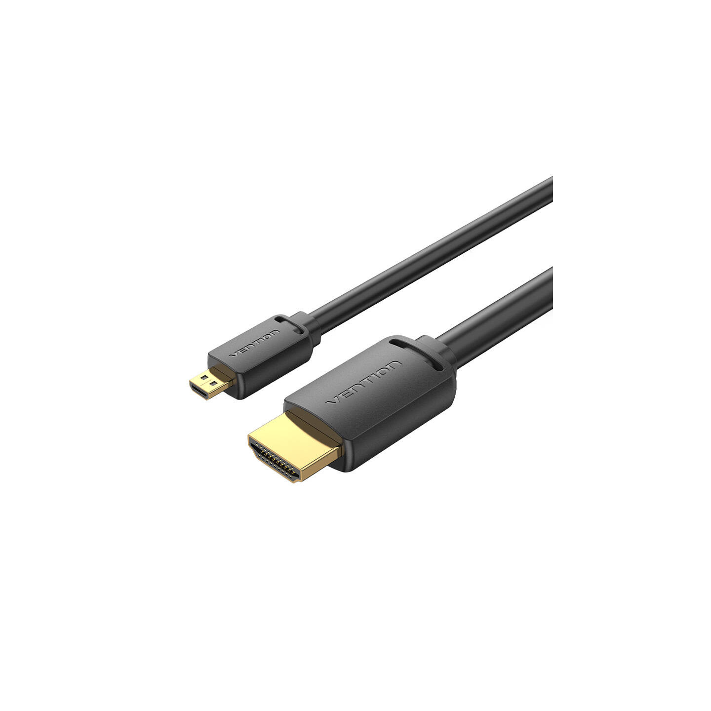 HDMI-D Male to HDMI-A Male Cable Vention AGIBF 1m, 4K 60Hz (Black)