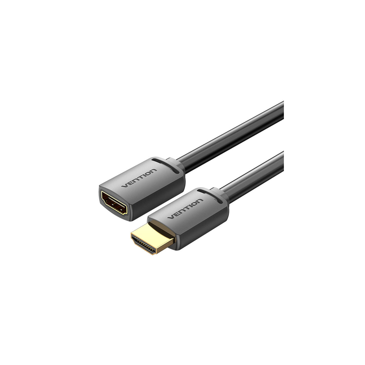 HDMI 2.0 Male to HDMI 2.0 Female Extension Cable Vention AHCBD 0,5m, 4K 60Hz, (Black)