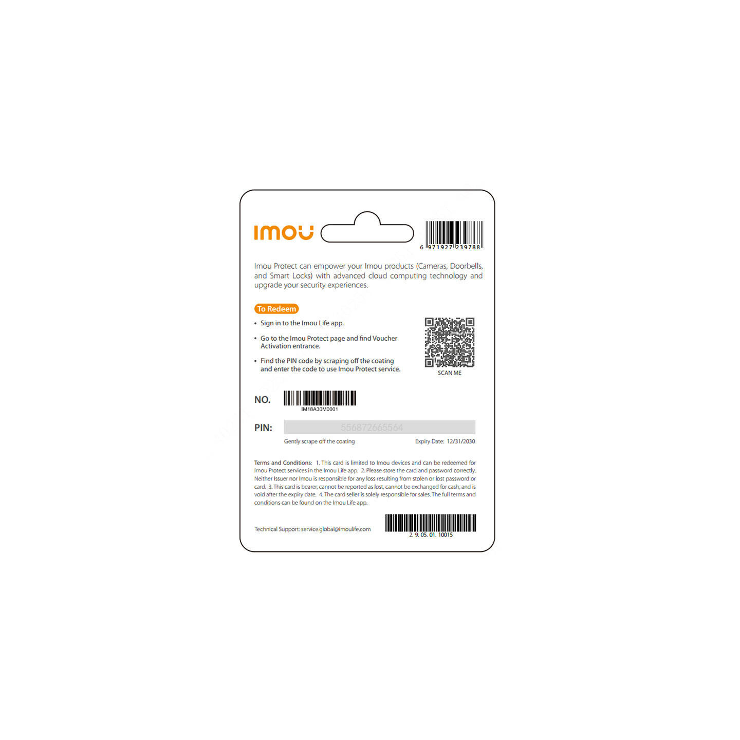 IMOU Protect Plus Gift Card (Annual Plan)