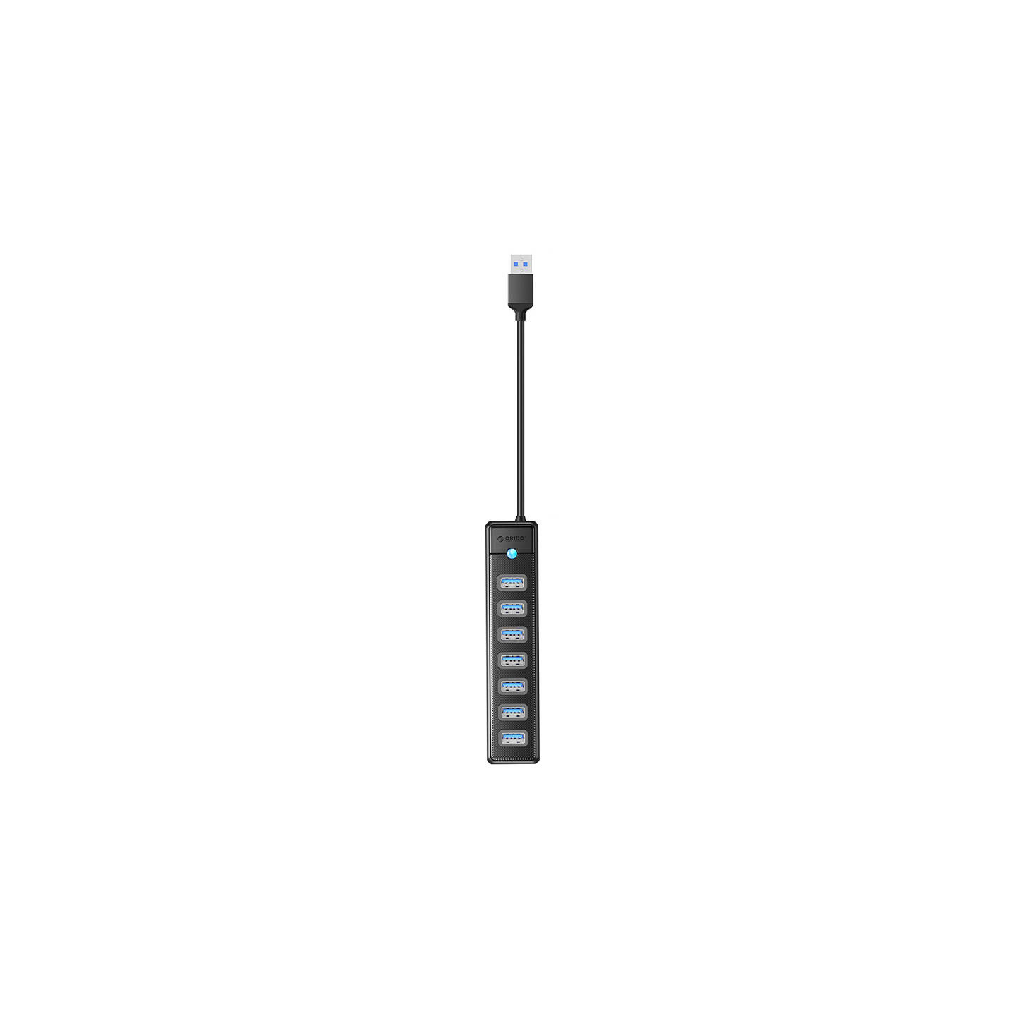 Orico PW7U USB to 7x USB 3.0 Hub Adapter (black)