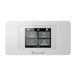 GlocalMe Duoturbo Cloud SIM Portable Wi-Fi 4G/LTE Router