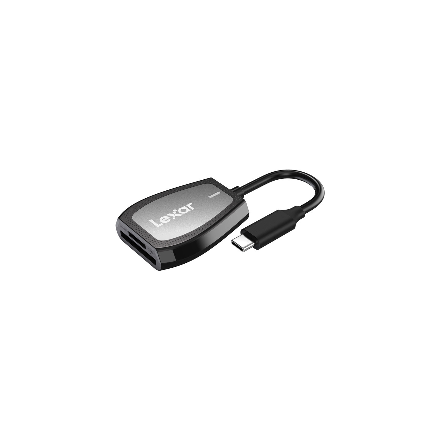 Lexar Dual-Slot SD/microSD Memory Card Reader, USB-C