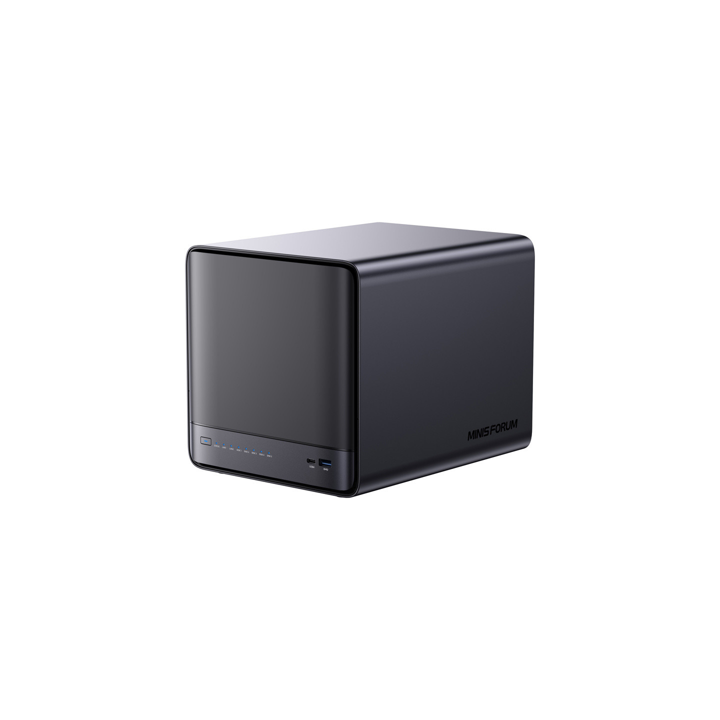 MINI-PC Minis Forum NAS N5 Pro AMD Ryzen AI 9 HX Pro 370, 32GB+128GB O