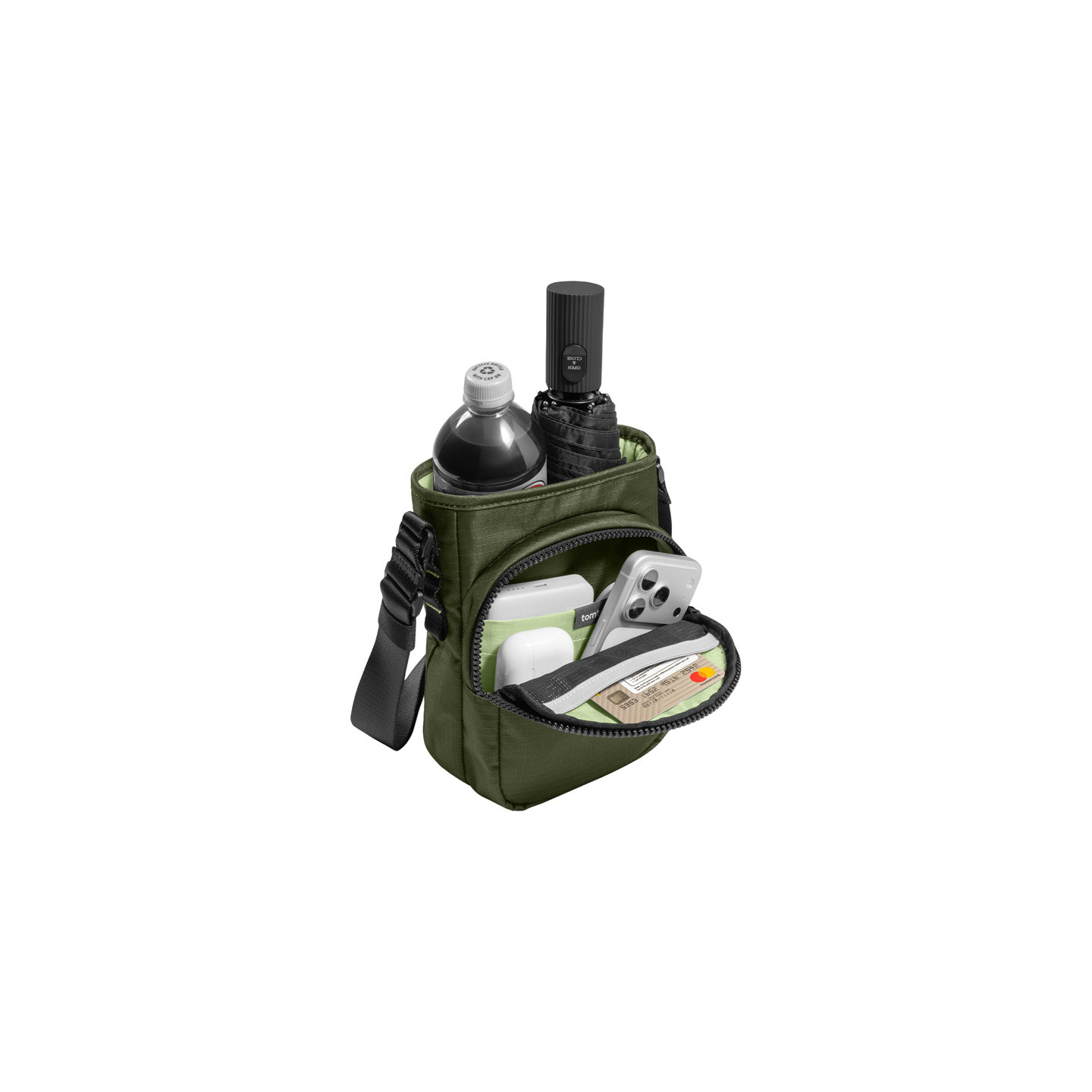 TOMTOC GameOn-G50 Switch 2 JoyCarry Sling Bag (green)