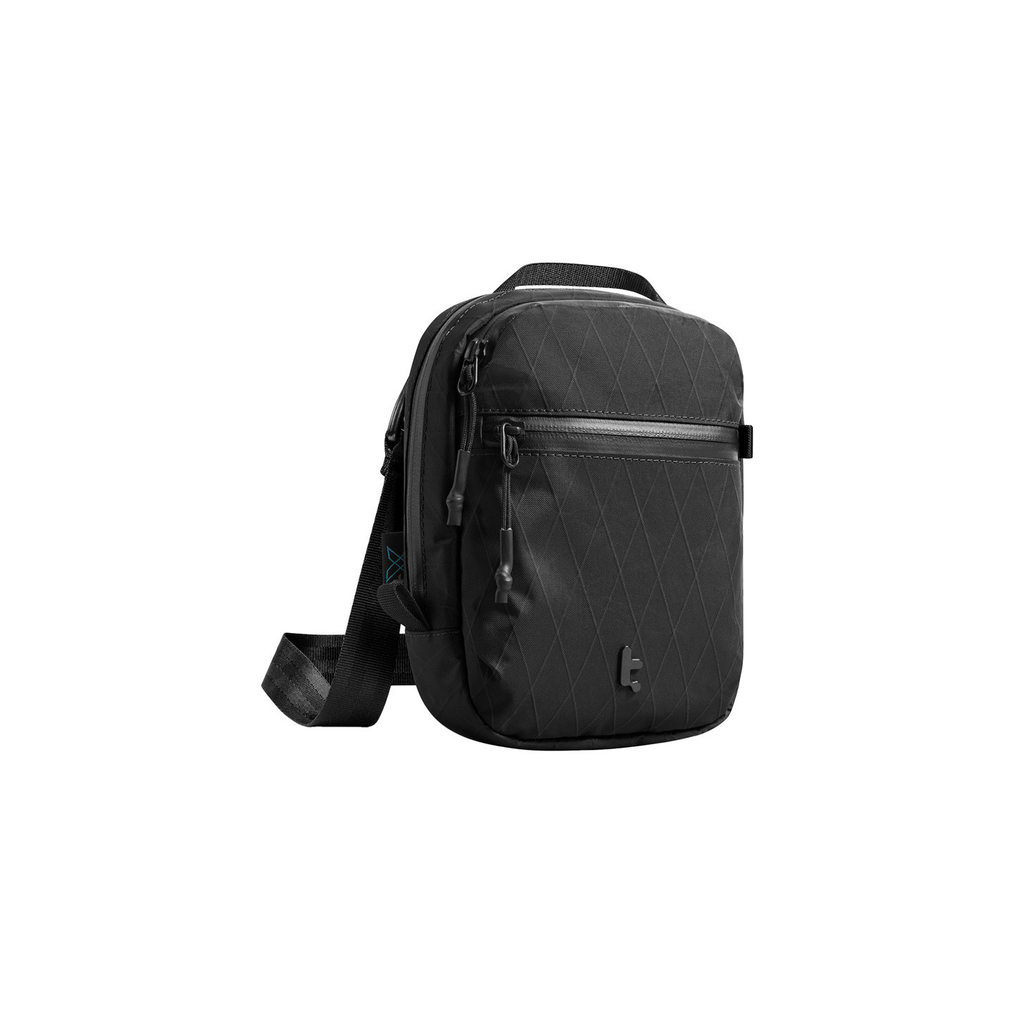 TOMTOC Aviator-T37 travel bag with shoulder strap X-Pac 1.3L (black)