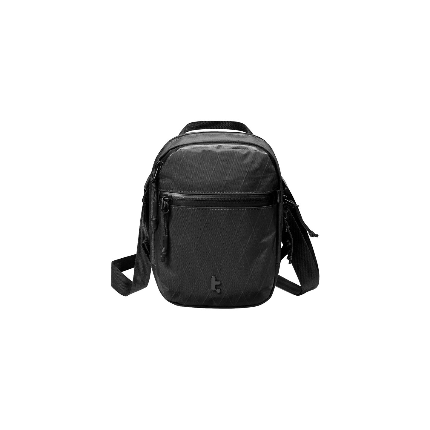 TOMTOC Aviator-T37 travel bag with shoulder strap X-Pac 1.3L (black)