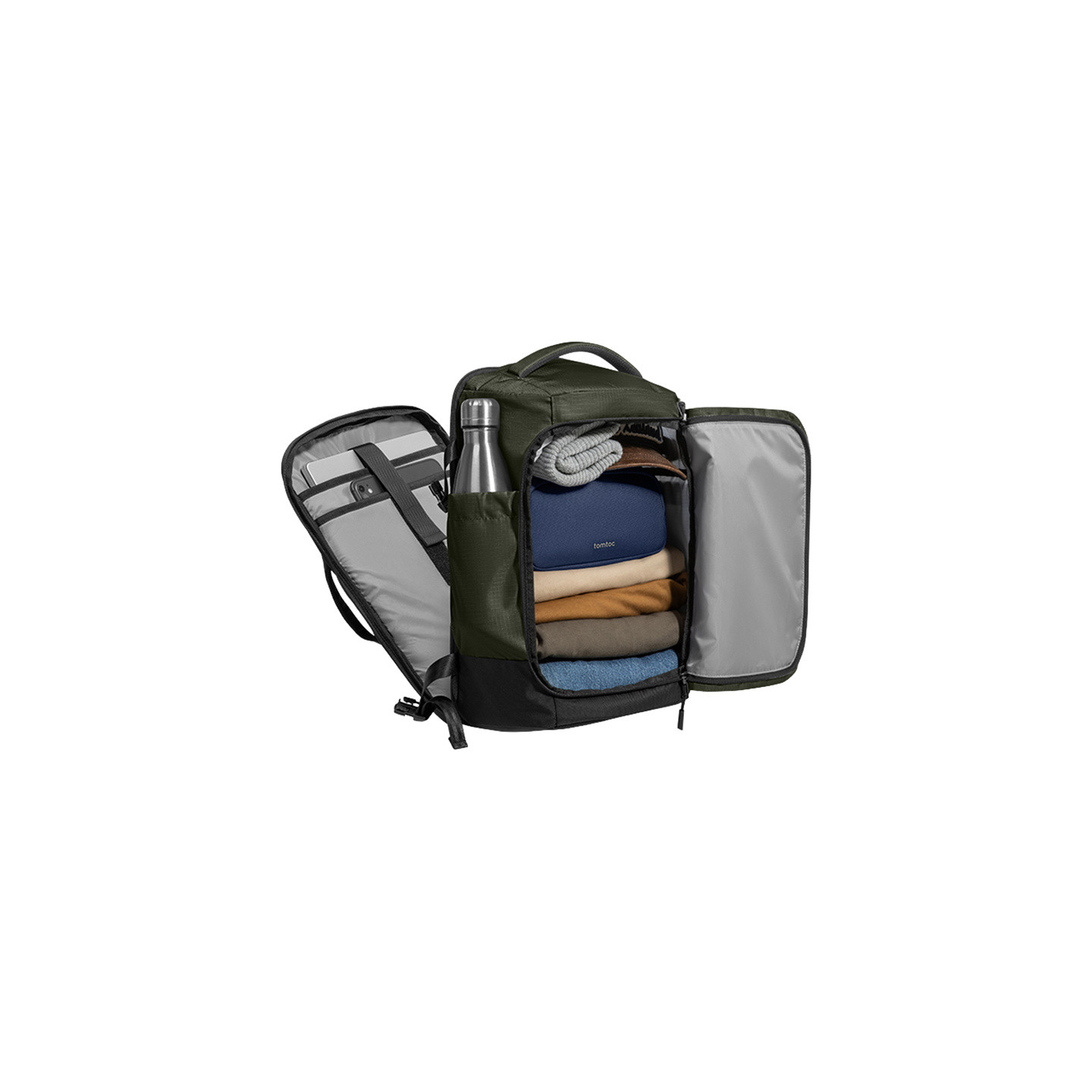 TOMTOC Navigator-T66 Liteway Travel Backpack 15.6"/28L (green)