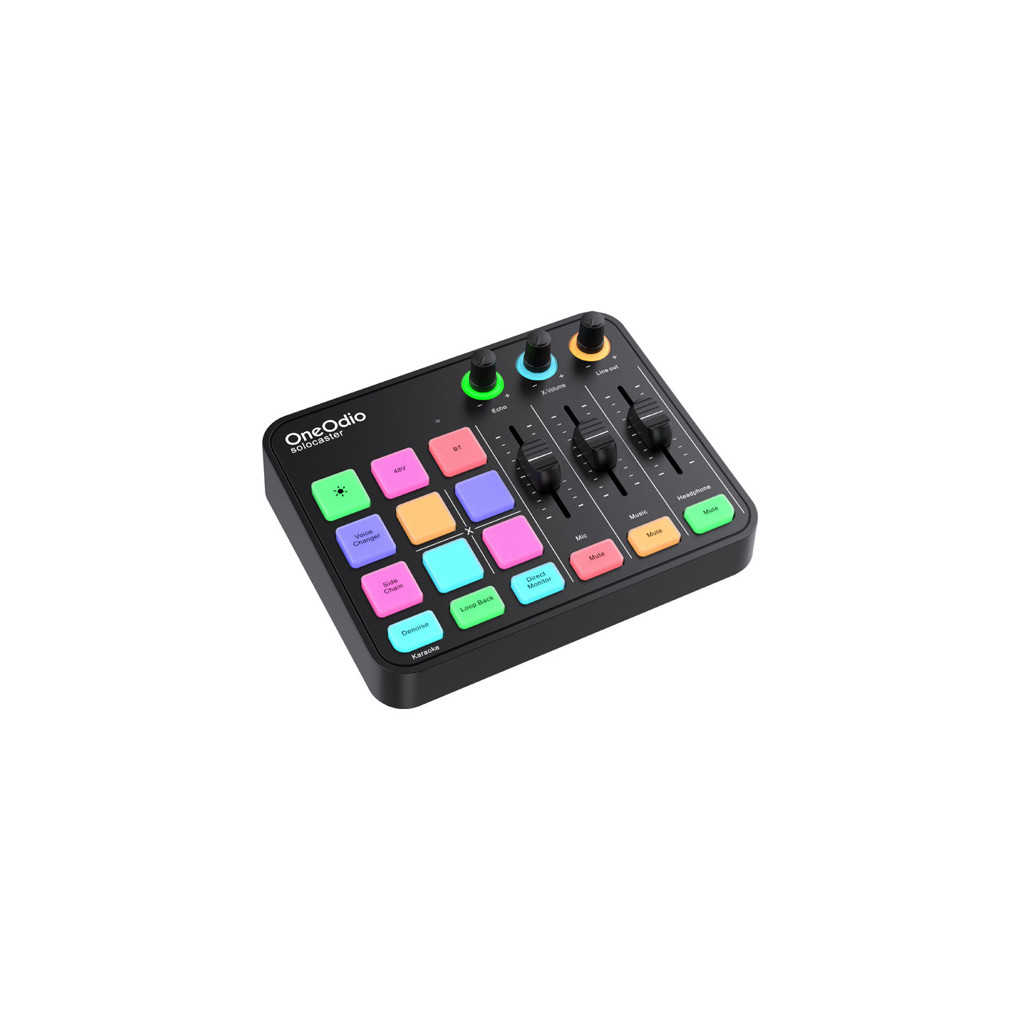 OneOdio Solocaster Audio Mixer and Sound Card