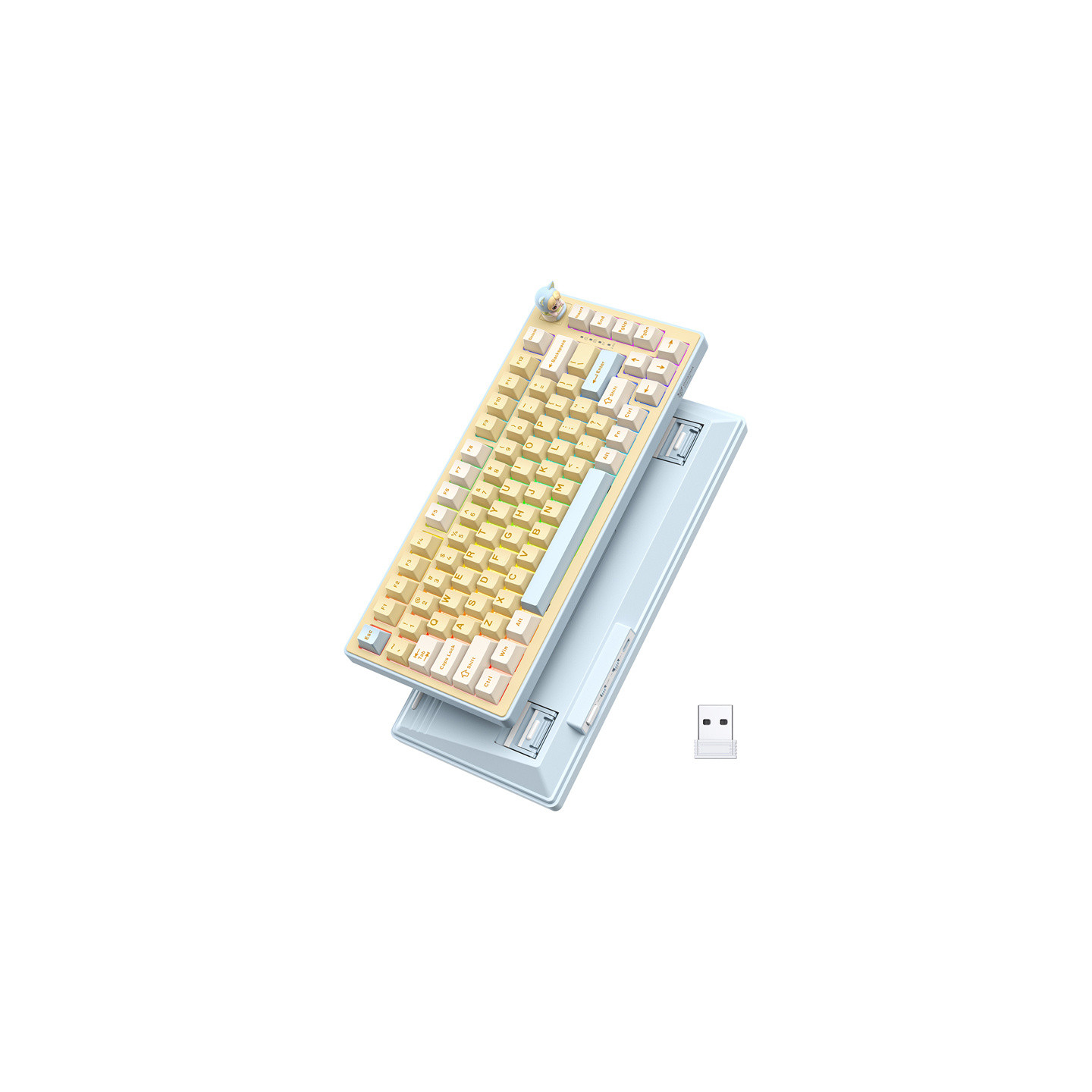 Onikuma MT707 Gaming Keyboard (Yellow)