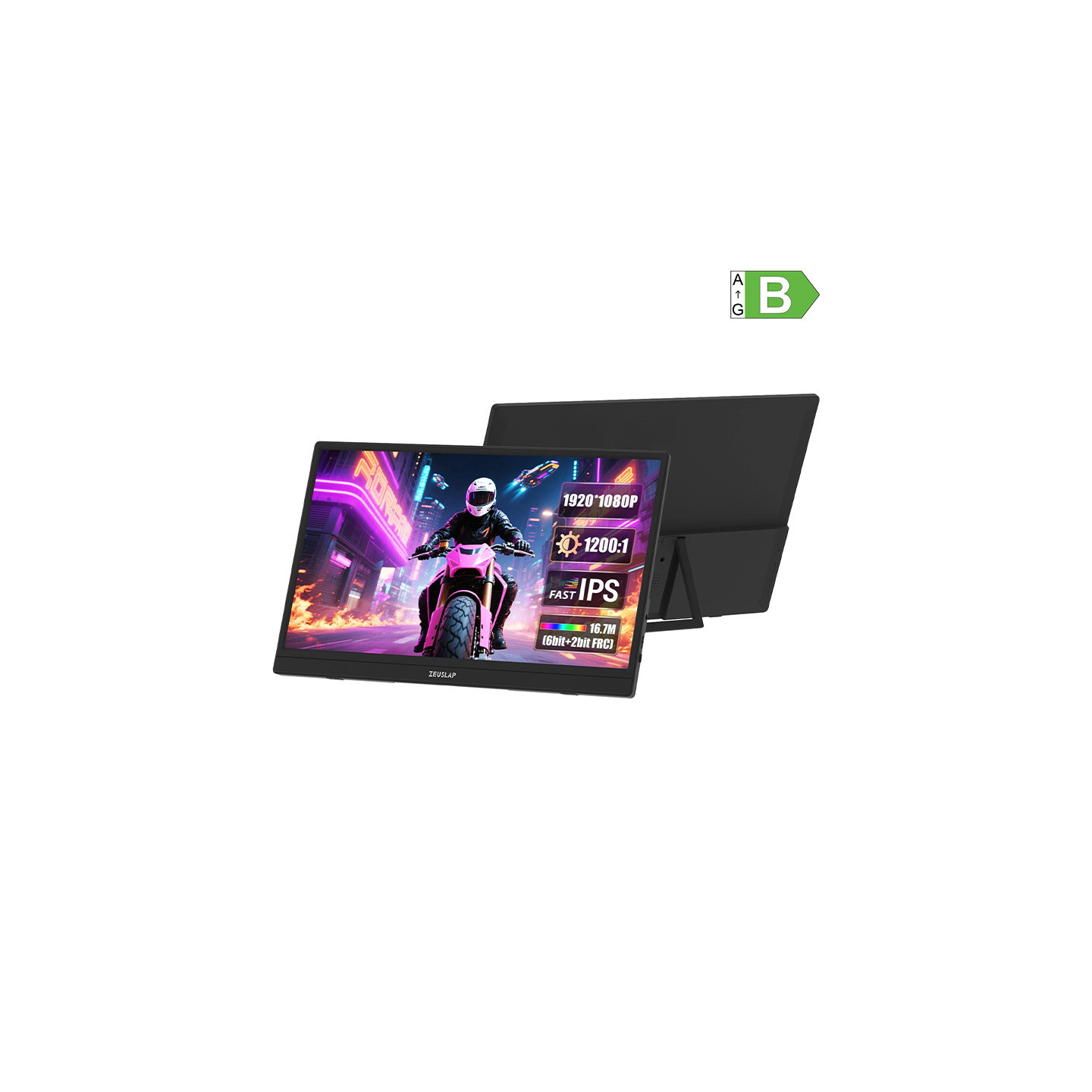 ZEUSLAP ZB156 15.6" Portable Monitor