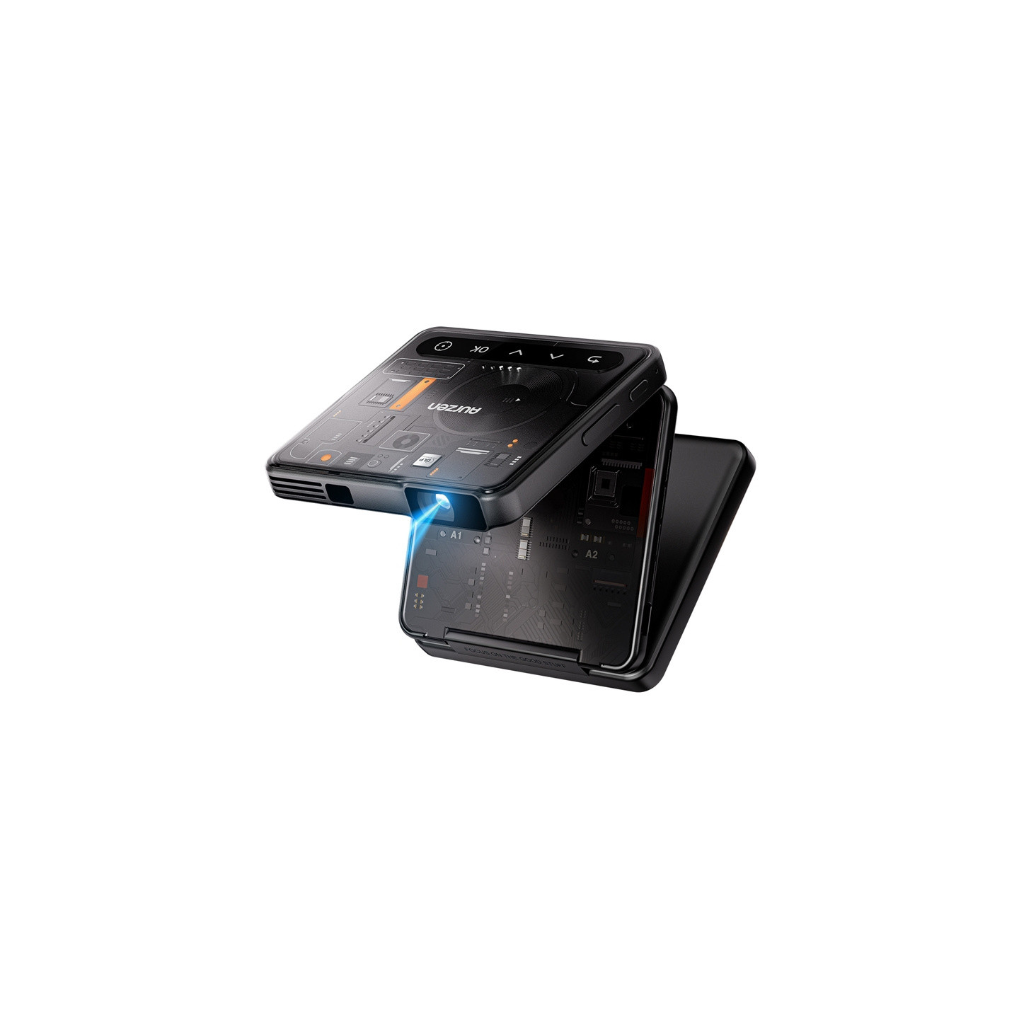 AURZEN ZIP Trifold Cyber Projector