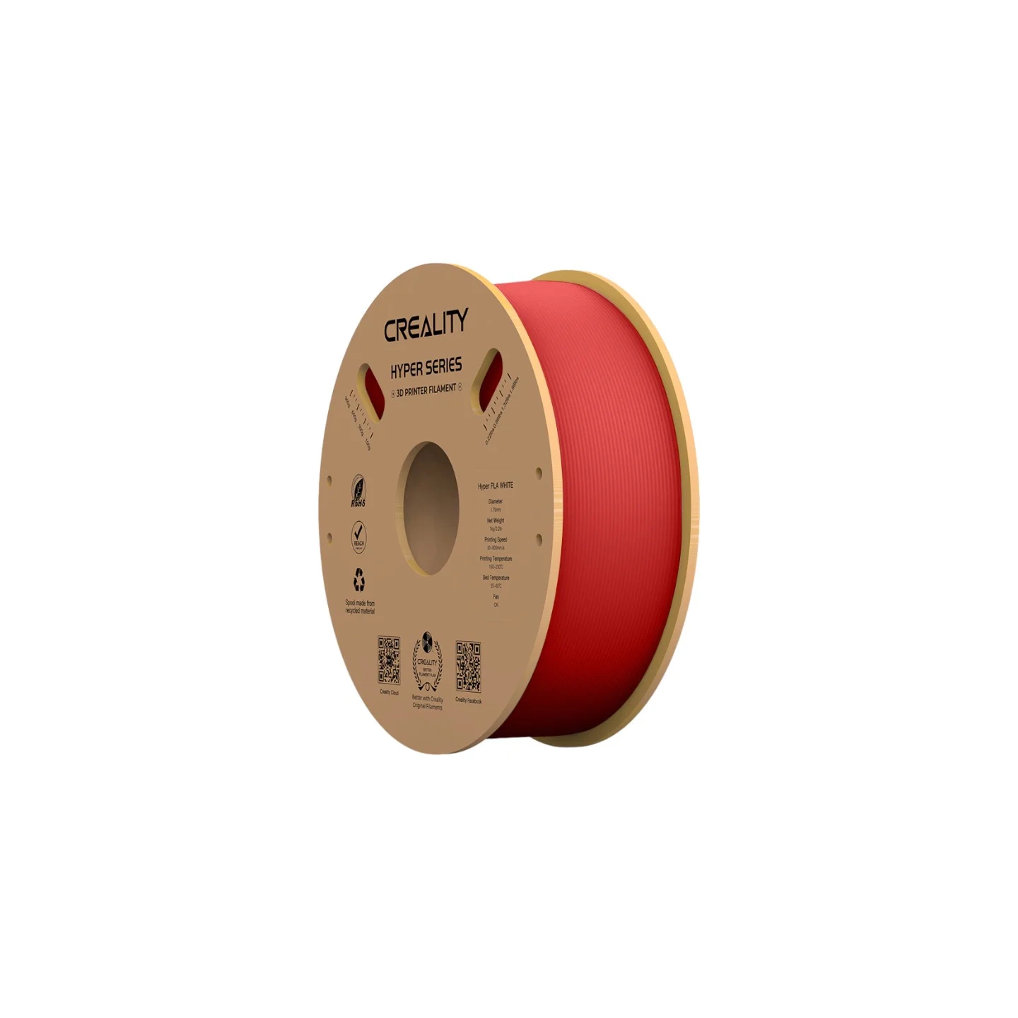 Hyper PLA Filament Creality (Red)