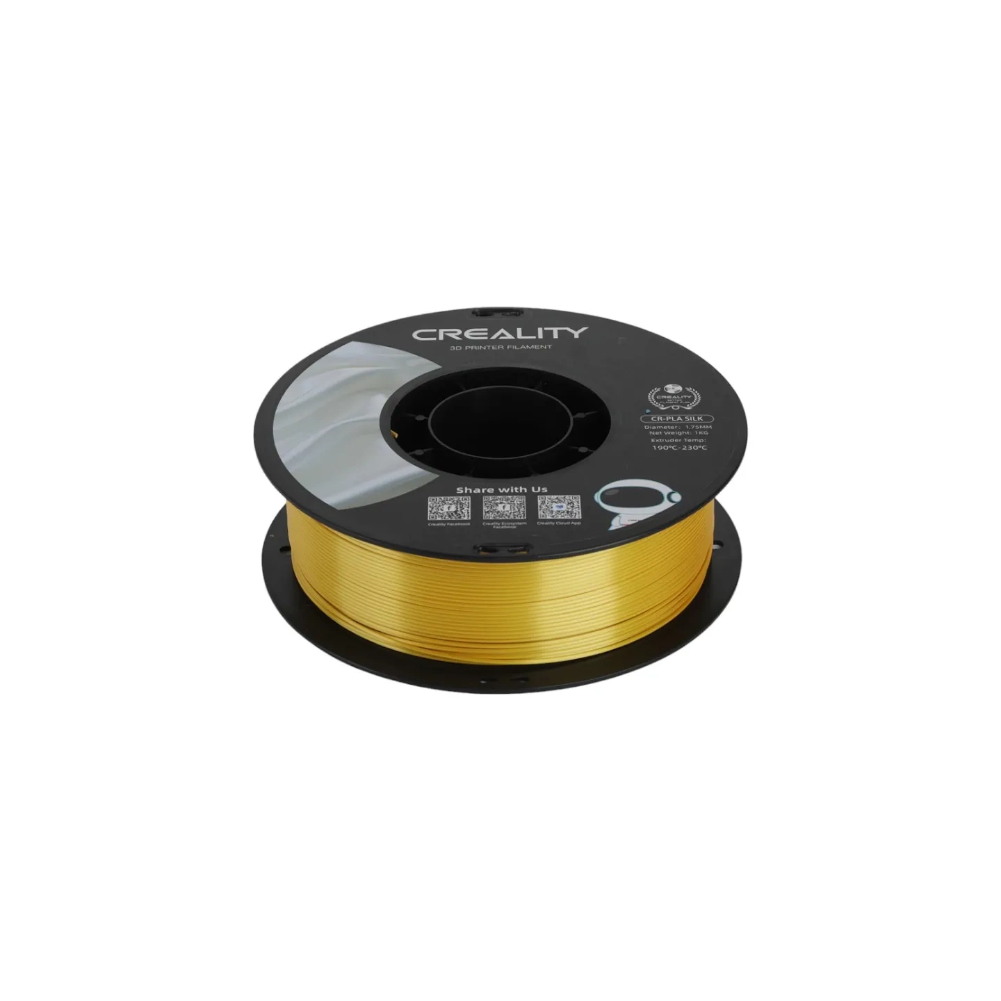 CR-Silk PLA Filament Creality (Gold)