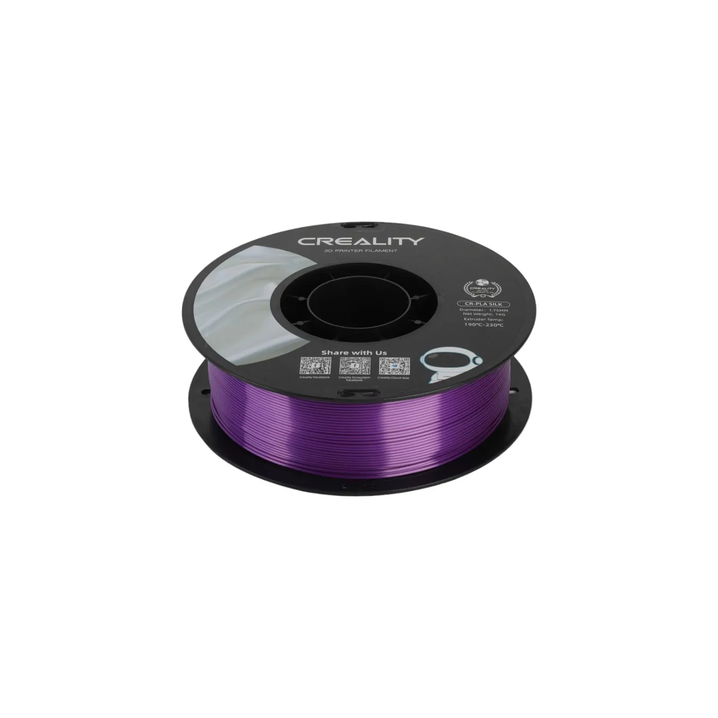 CR-Silk PLA Filament Creality (Purple)