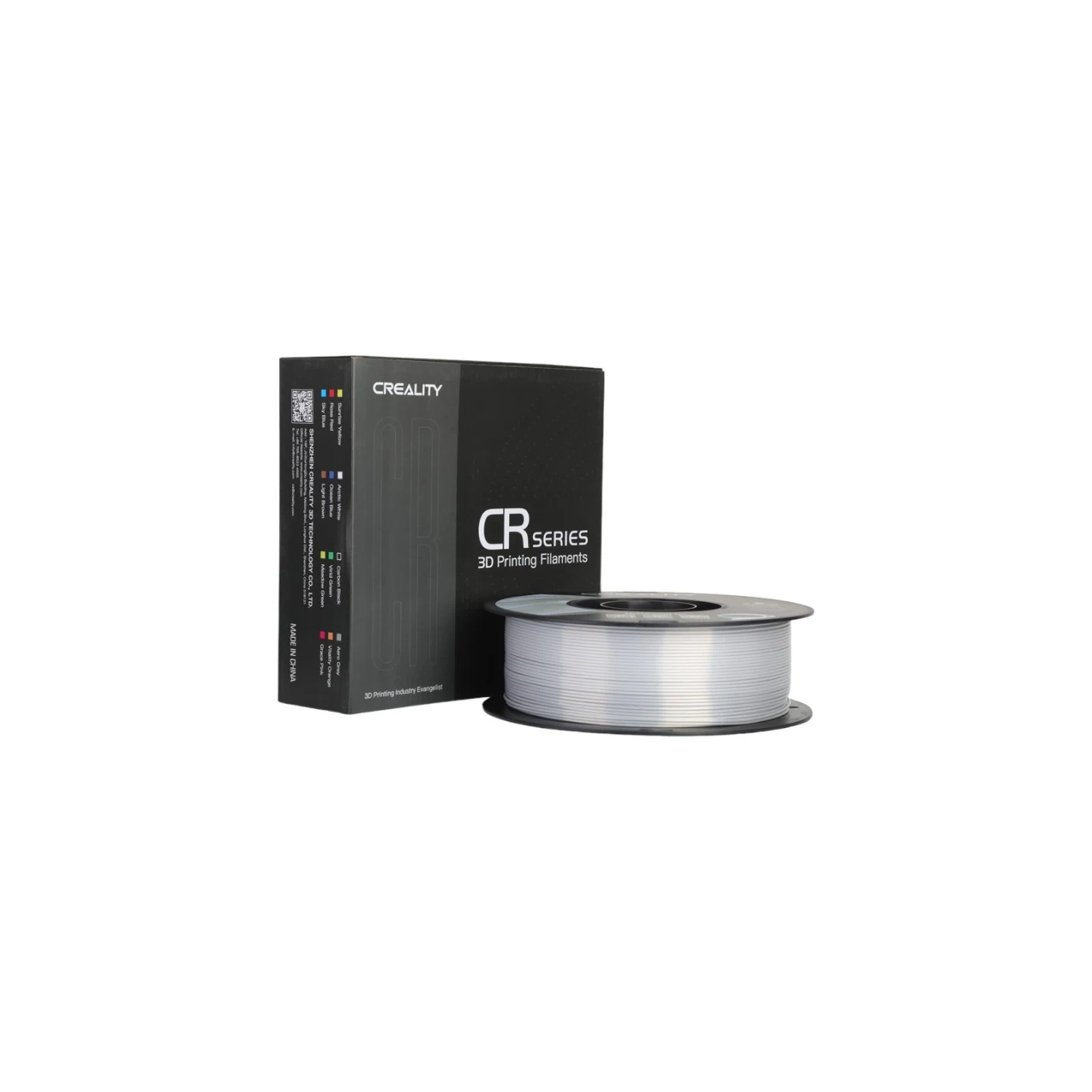 CR-Silk PLA Filament Creallity (Silver)