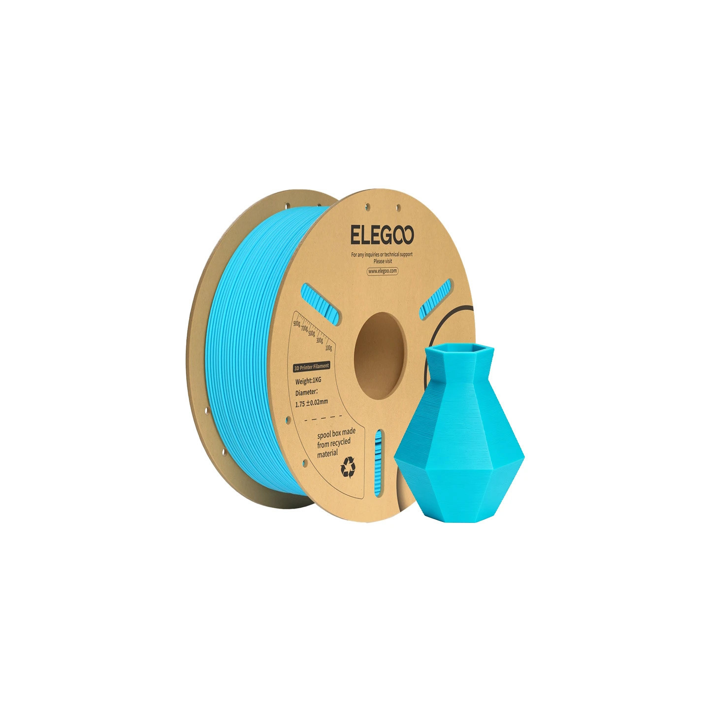 ELEGOO PLA+ Filament (Blue)