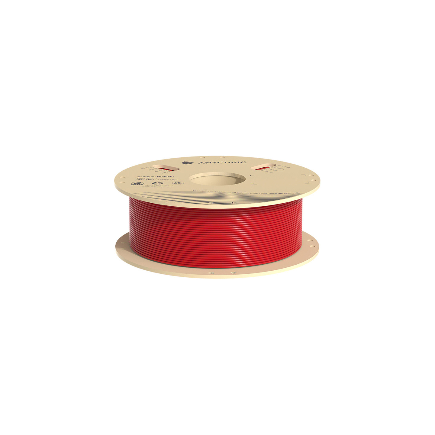 PLA Anycubic 1 KG Filament (Red)