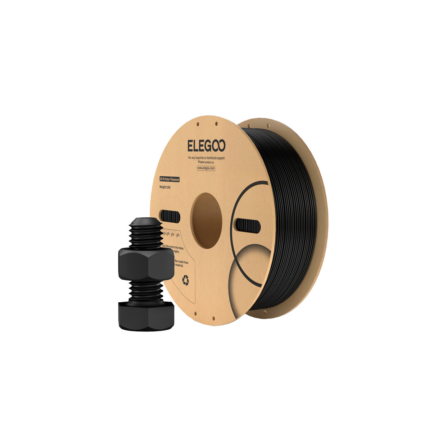 ELEGOO ABS filament (black)