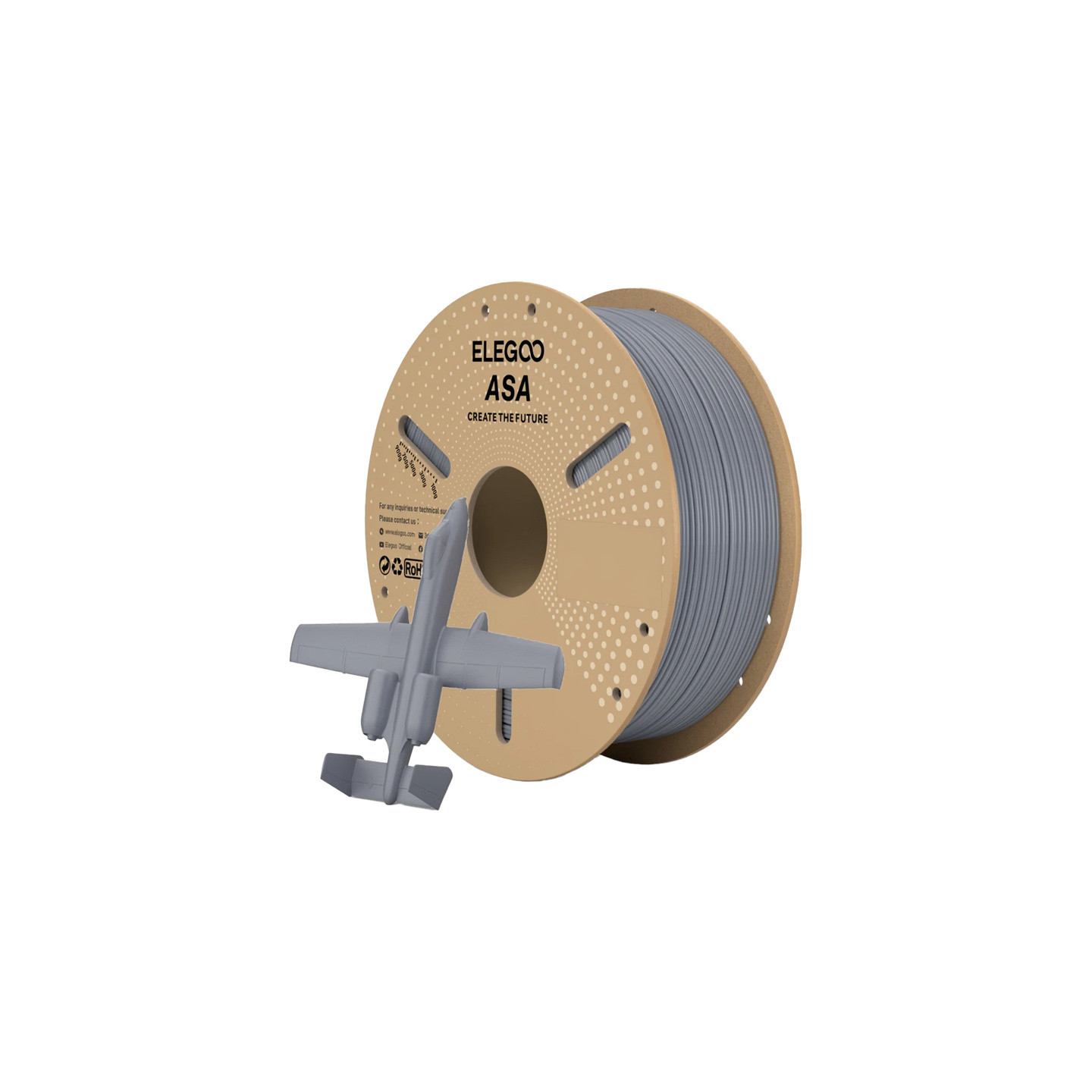 ELEGOO ASA filament (gray)