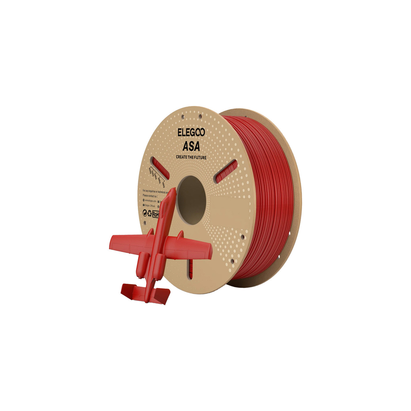 ELEGOO ASA filament (red)