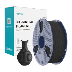 View product Sunlu PLA Classic Black Filament 1.75mm 1KG