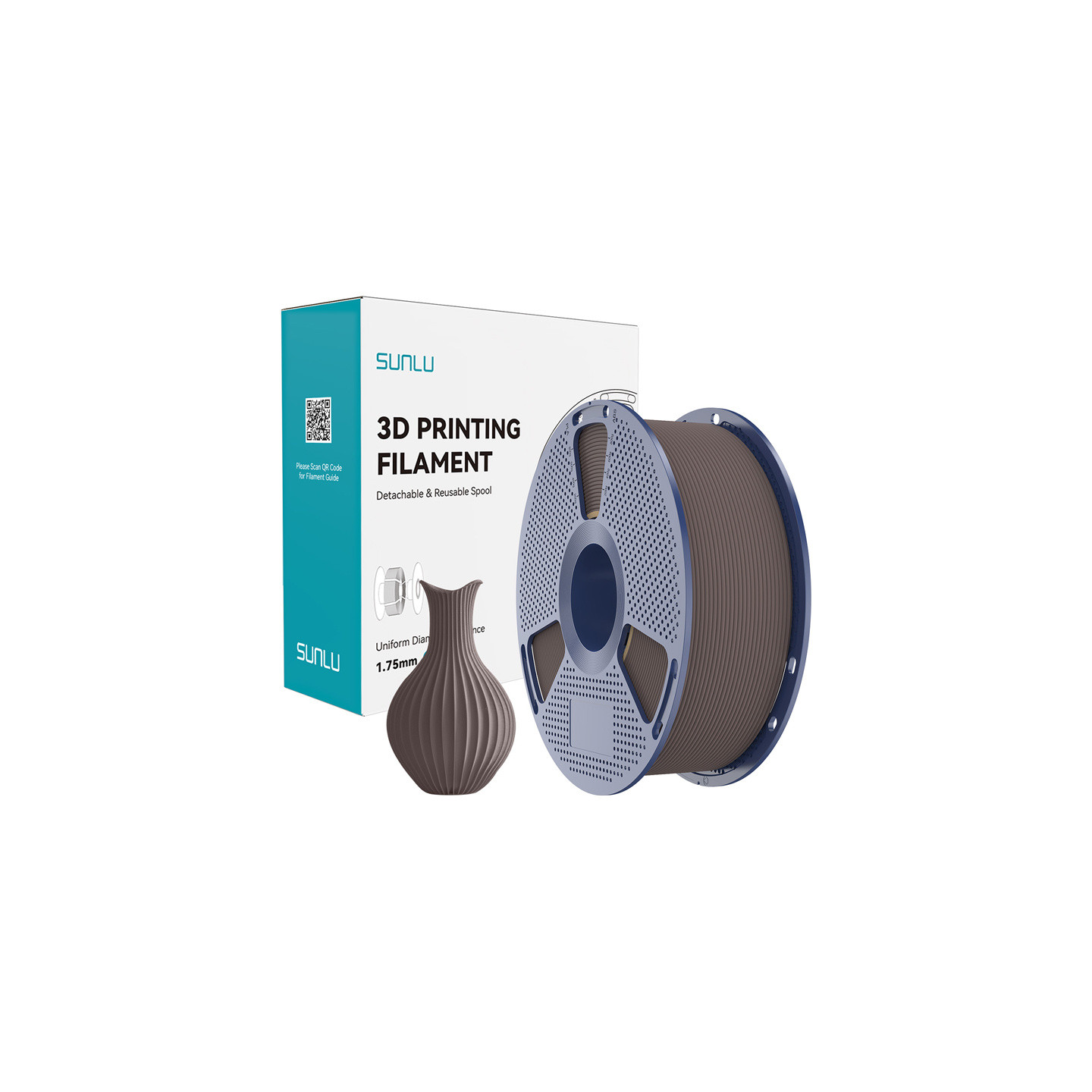 Sunlu PLA Classic Chocolate Filament