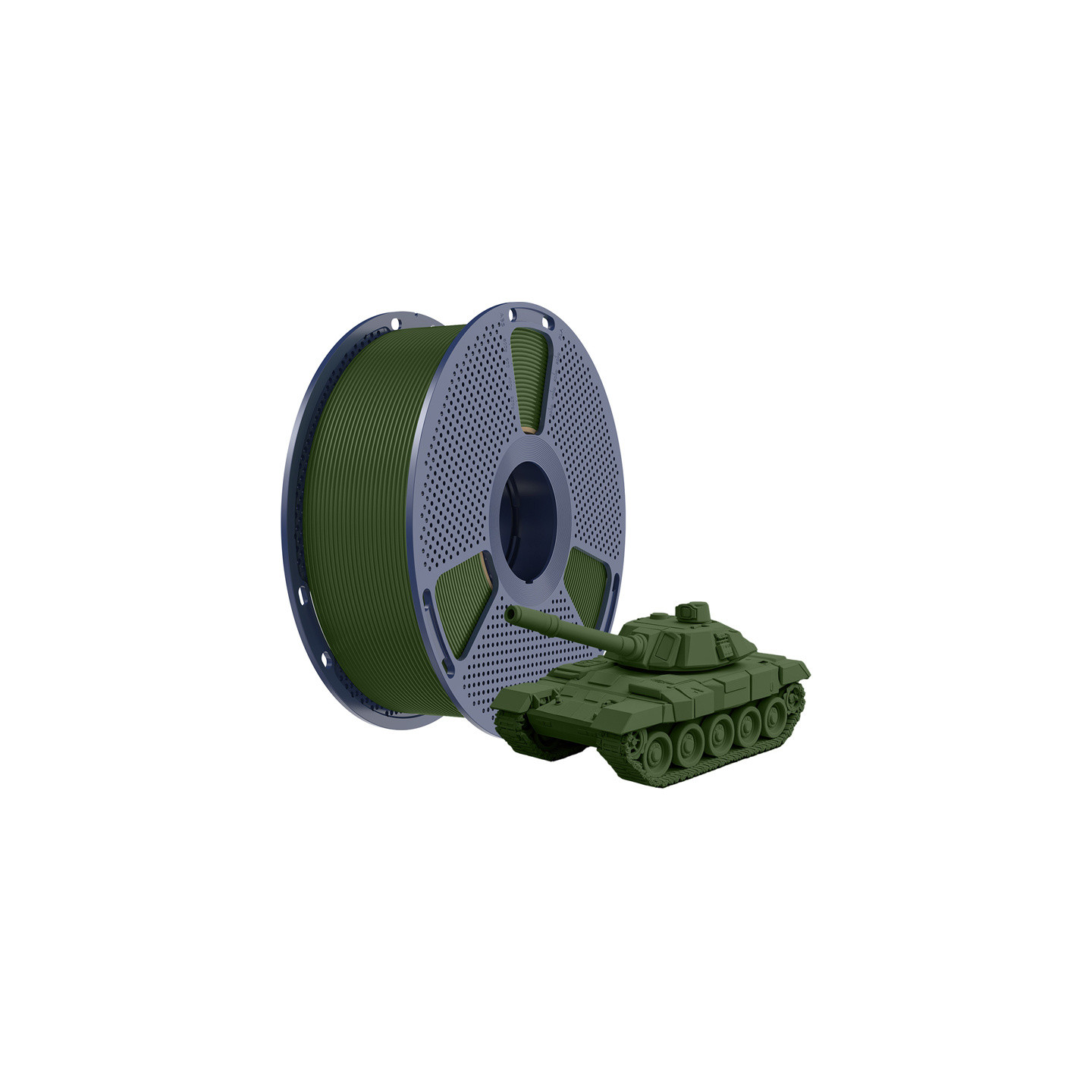 Sunlu PLA+ High-Speed Olive Filament