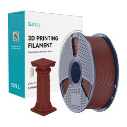 View product Sunlu PLA High-Speed Marble Filament (brick red)