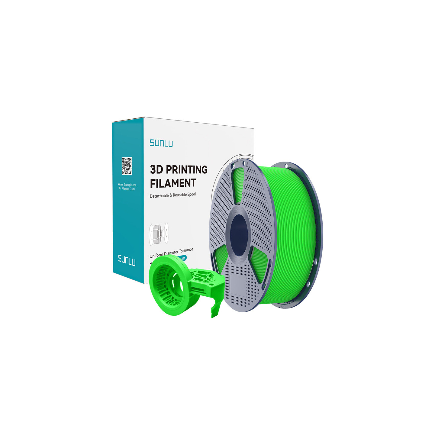 Filament Sunlu PETG High-Speed Matte (zielony)